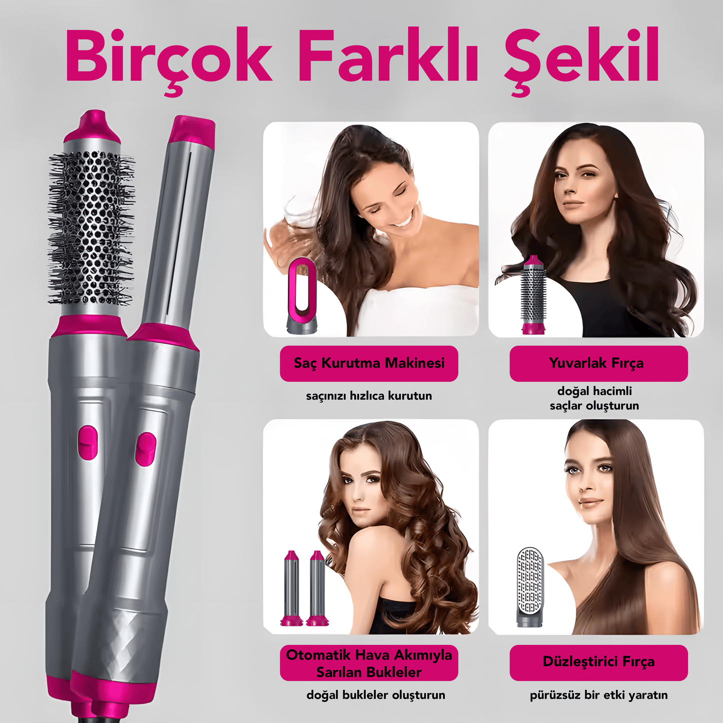 Parla-Airstyler 5'i 1 Arada Saç Şekillendirici